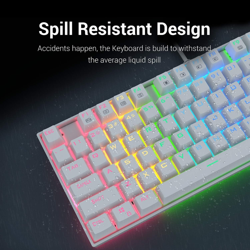 Redragon K552 RGB 2 Wired TKL 75% Mechanical Gaming Keyboard | AR Keyboard