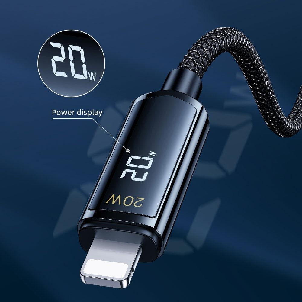 REMAX RC 128i REMINE Series 20W IPhone Cable With Digital Display Cables &
