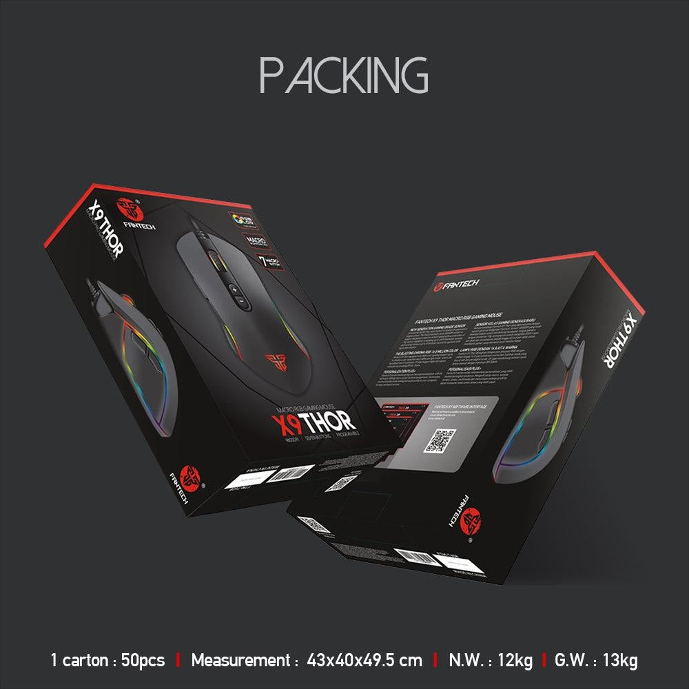THOR X9 MACRO RGB GAMING MOUSE Mouse