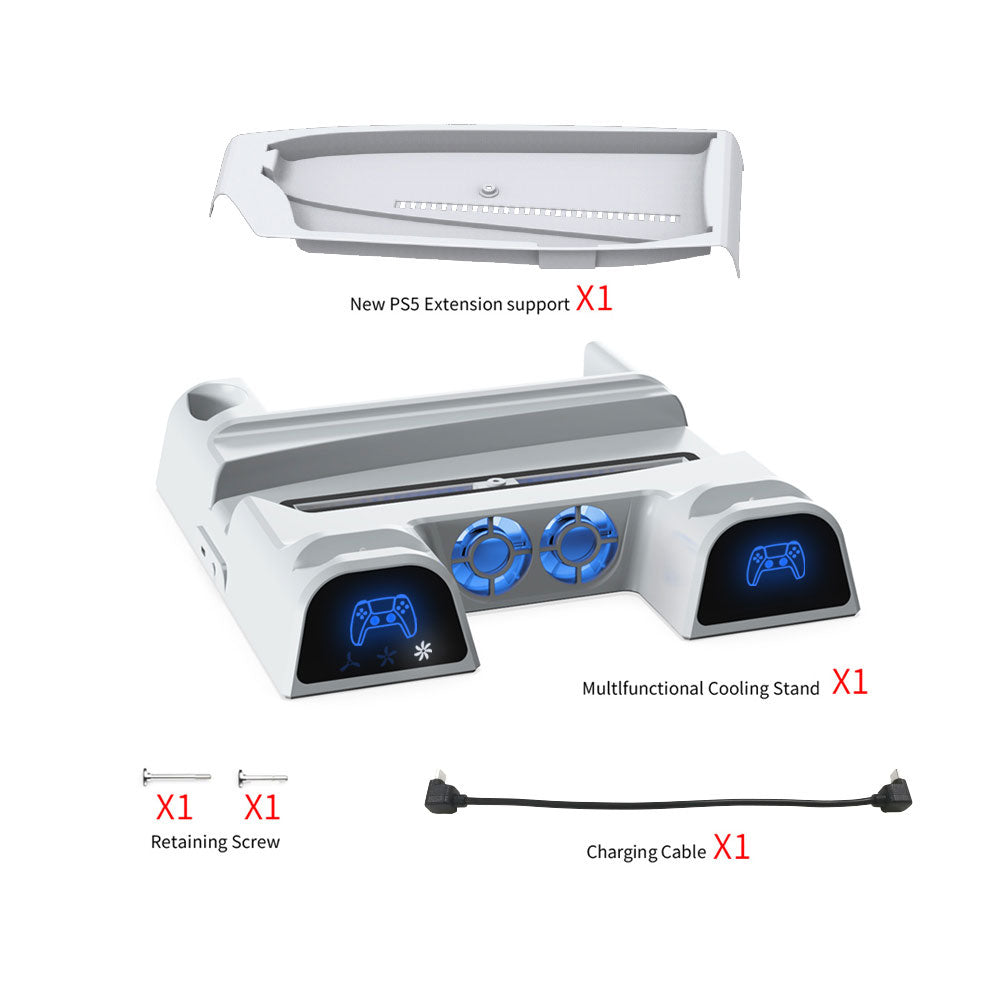 TP5 3532B Multlfunctional Cooling Stand and Charging Dock Console