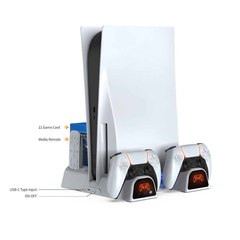 TP5 3532B Multlfunctional Cooling Stand and Charging Dock Console