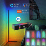 LED Floor Lamp RGB Modern Corner Decoration Lightning 30 JOD