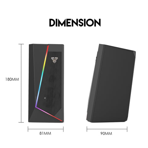 FANTECH GS204 RUMBLE RGB GAMING SPEAKER