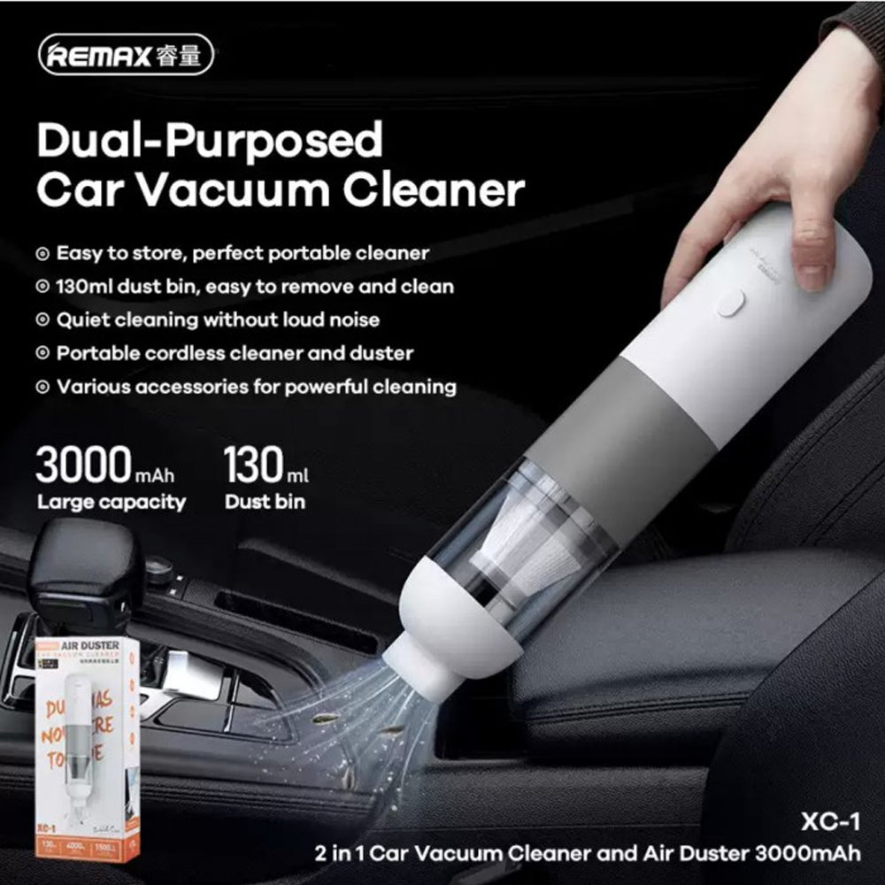 Remax XC - 1 Air Duster Car Vacuum Cleaner Cables & Chargers 20 JOD
