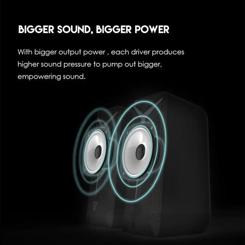 Fantech GS301 TRIFECTA RGB Gaming Speaker