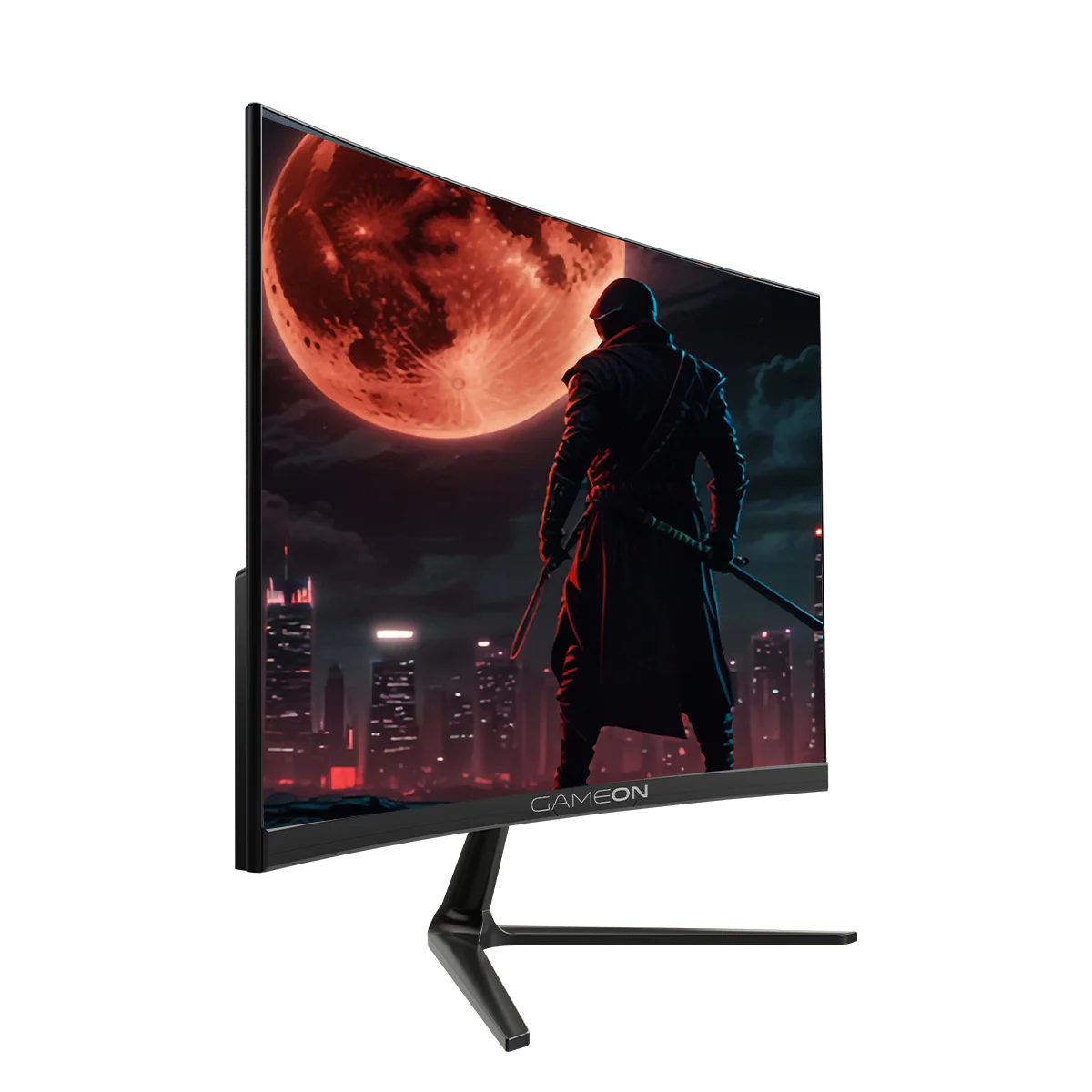 GAMEON GOC24F180VA Pro Series 24" FHD, 180Hz, MPRT 0.5ms, HDMI 2.1, VA Panel Curved Gaming Monitor 3000R 16:9 (Supports PS5) - Black