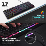 FANTECH ATOMAIR61 MK311 MECHANICAL KEYBOARD LOW-PROFILE