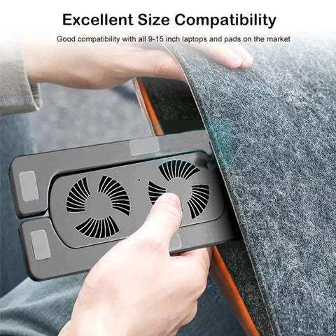 MULTI POSITION FOLDABLE BRACKET LAPTOP COOLER TABLET STAND