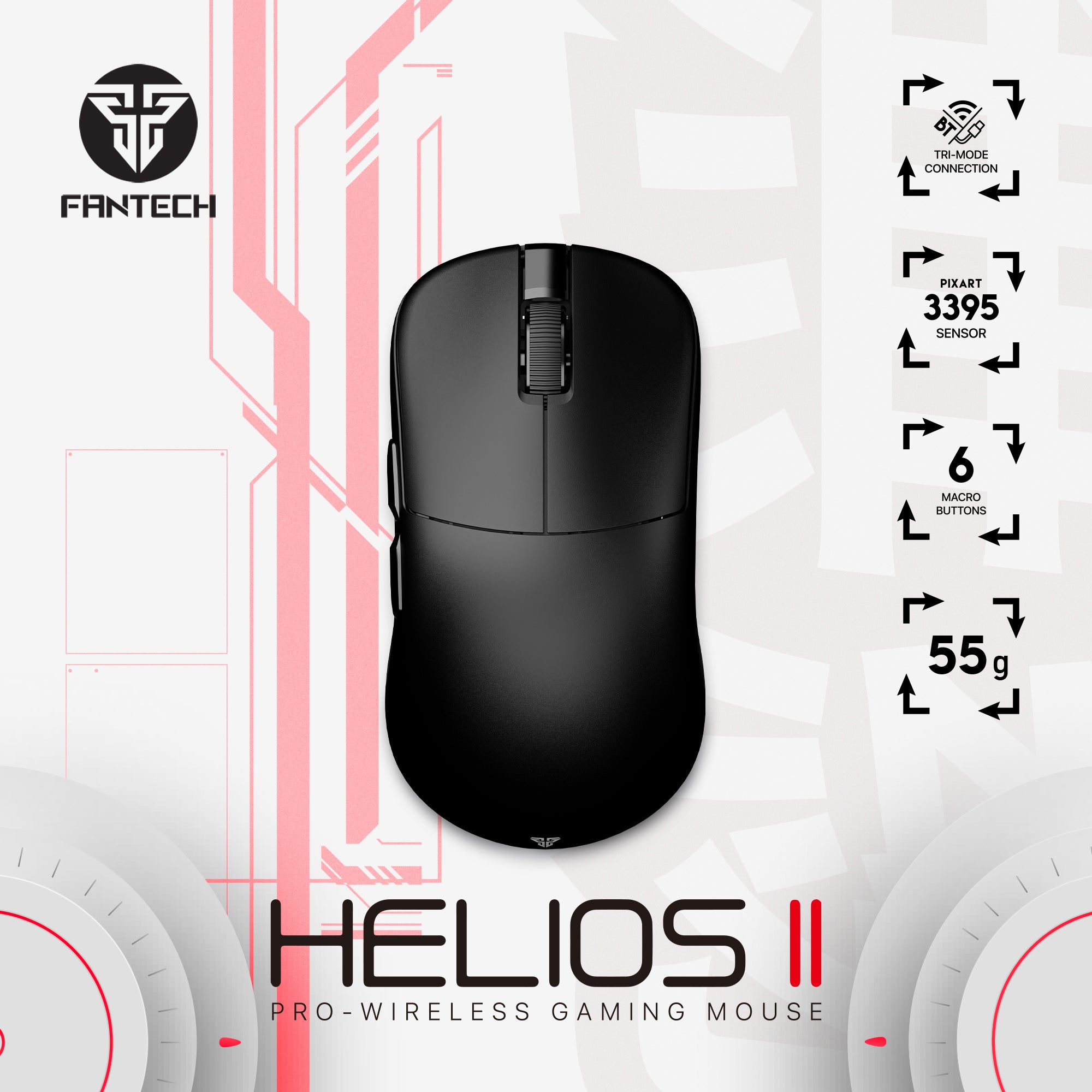 Fantech Helios II XD3 V3 Gaming Mouse