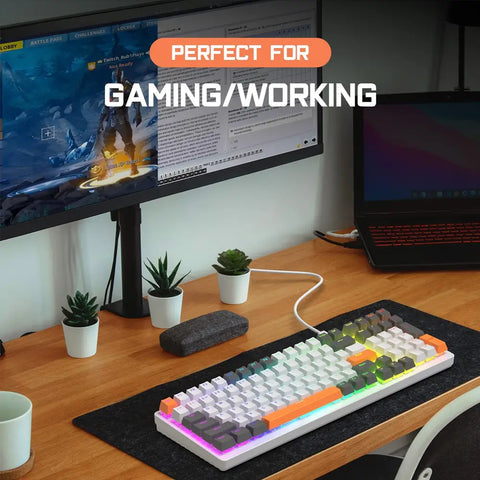 ZIYOU LANG RK-T8 Wired 65% Mechanical Gaming Keyboard