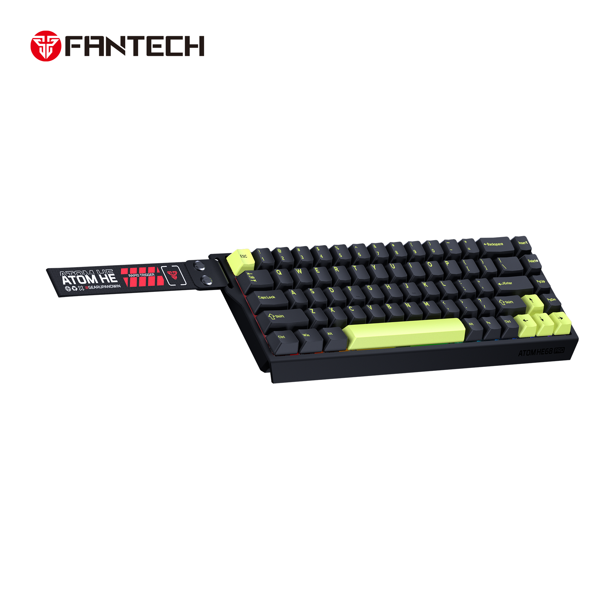 Fantech Keyboard ATOM HE68 MK922 MAGNETIC SWITCH – BLACK Fantech Keyboard ATOM HE68 MK922 MAGNETIC SWITCH – BLACK