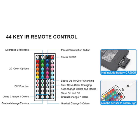 ColorRGB 5M-30M LED Strip Light RGB 5050 Flexible Ribbon fita led light  strip RGB Tape Diode Phone app +remote control