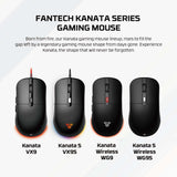 FANTECH KANATA S WG9S WIRELESS GAMING MOUSE - YELLOW
