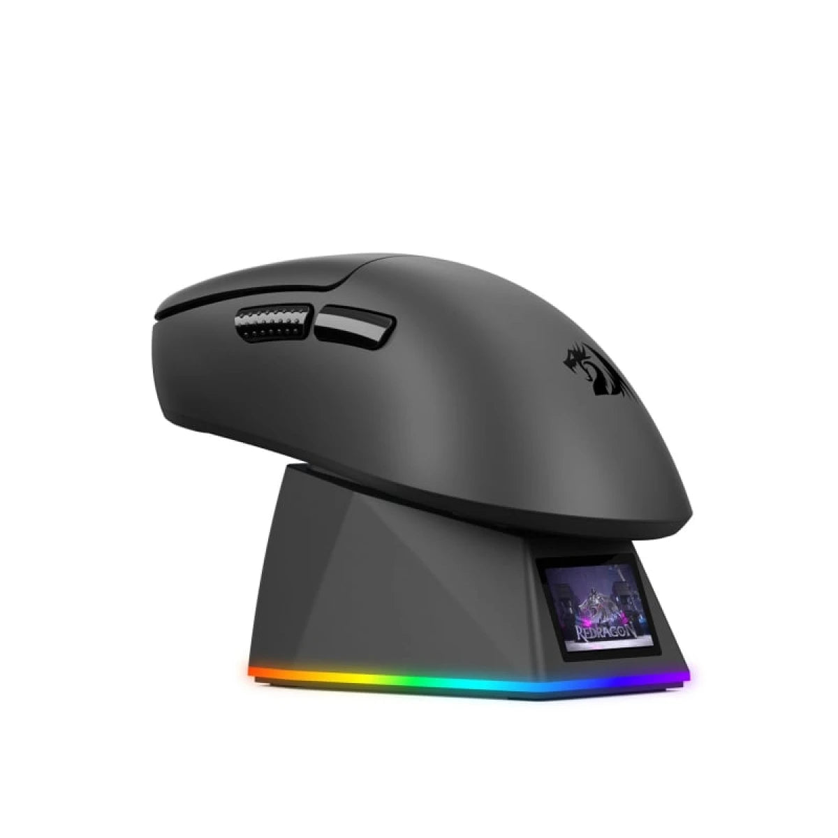Redragon M998 Ultra Lightweight Wireless Gaming Mouse 3950 Sensor with RGac, Black / 8000 HZ