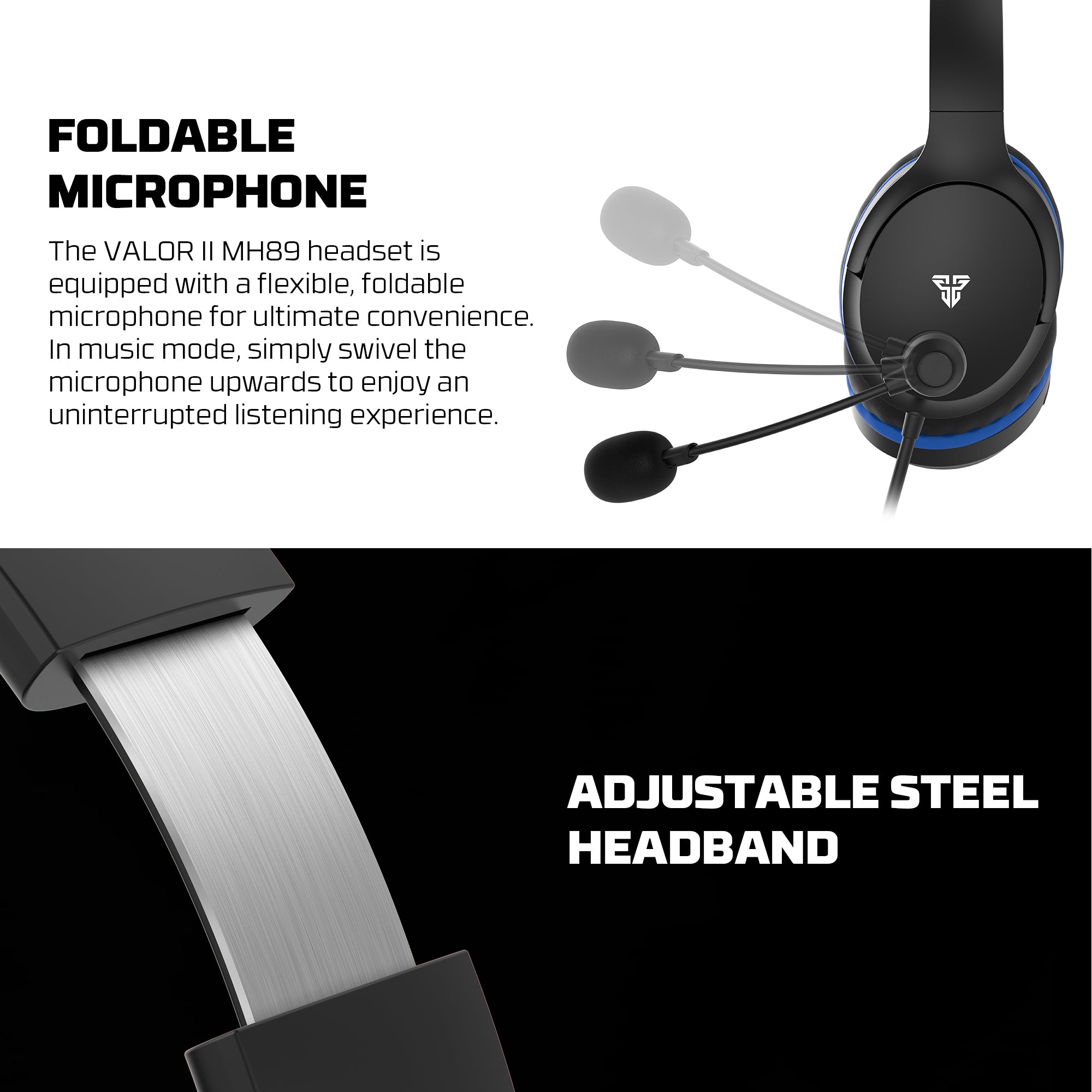 FANTECH MH89 VALOR II Multi-Platform Gaming Headset Black – Gameak Jo |  Gaming Accessories Store