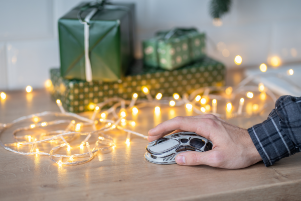 Mercury M1 Pro Gaming Mouse - Battle-Worn Silver Mist