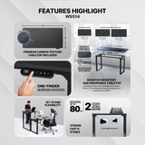 FANTECH WORKSTATION WS514 ADJUSTABLE RISING GAMING DESK