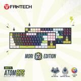 FANTECH ATOM87S MK877S MECHANICAL GAMING KEYBOARD MORI EDITION WHITE
