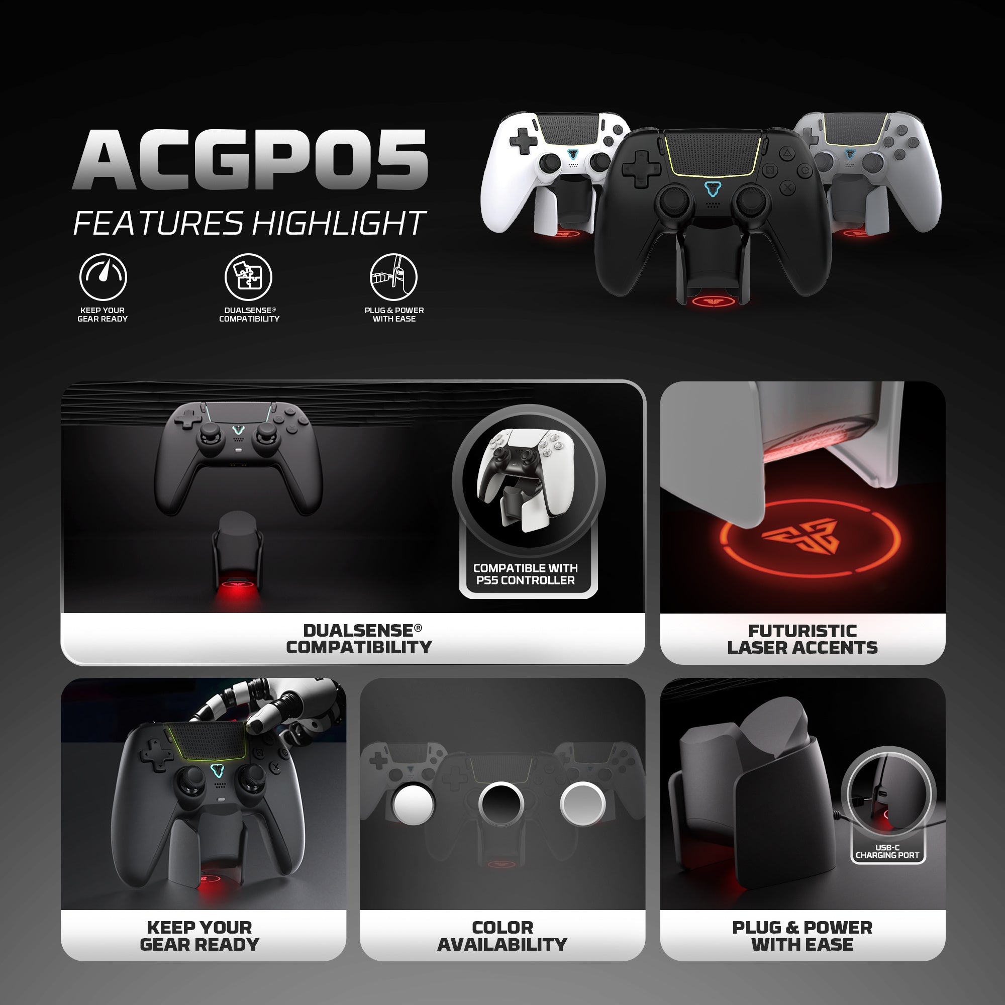 FANTECH ACGP05 CHARGING DOCK FOR WGP15
