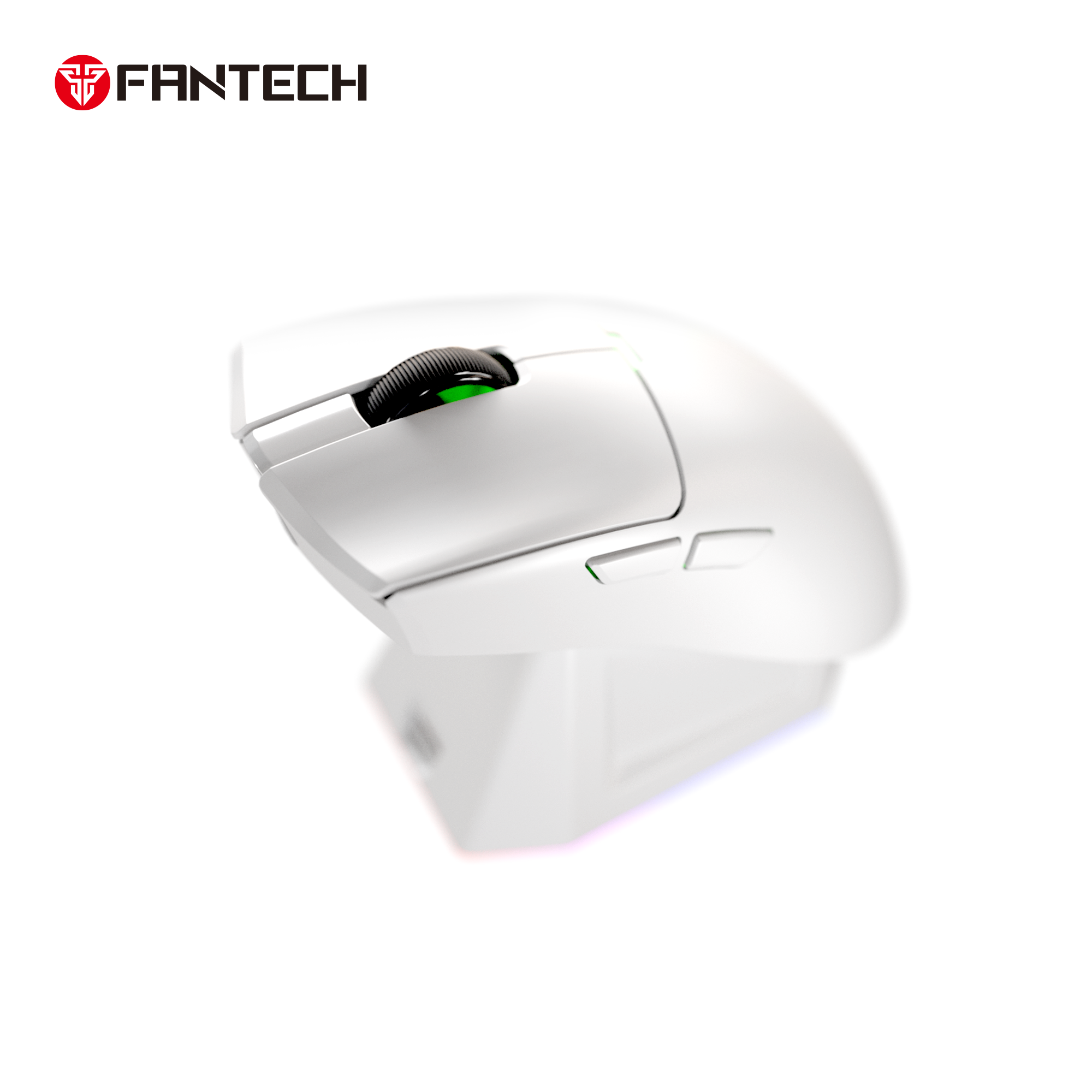 FANTECH TANTOE WG13E Wireless Mouse Three-mode switching and Magnetic Rechargeable Dock PixArt PAW3311 Up to 45 hours Macro Mic - Black