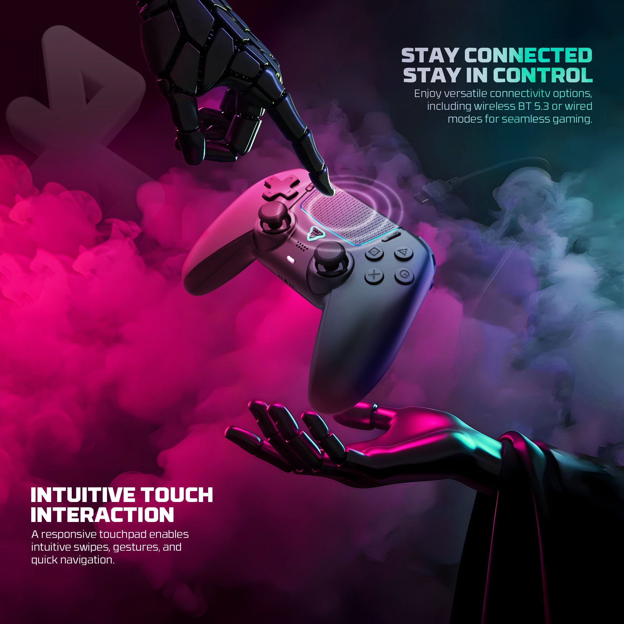 FANTECH WGP16 NOVA II Wireless GAMEPAD - Black