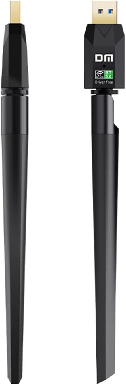 DM AD087 Bluetooth 5.0 Adapter - 600Mbps Dual Band WiFi Transceiver Access Point