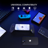 GameSir G8 Plus Bluetooth Mobile Game Controller for Switch & iOS & Android & Tablets, Wireless Gamepad with Hall Effect