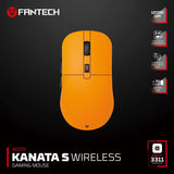 FANTECH KANATA S WG9S WIRELESS GAMING MOUSE - YELLOW