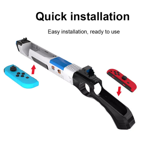 2/1pcs Gun Shape Handgrip Feeling Joystick For Nintendo