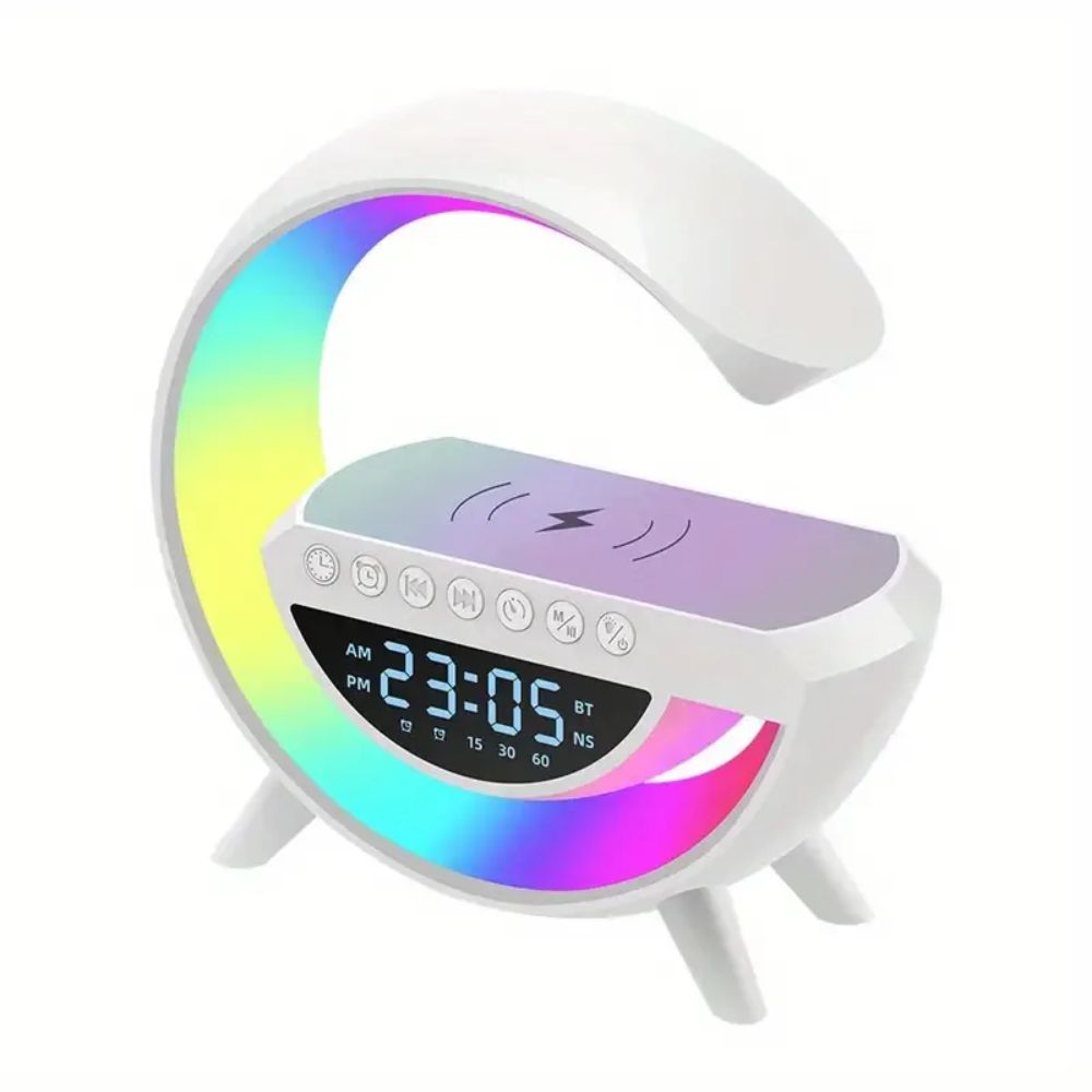 LED Speaker RGB Multifunction Wireless Charger Smart Cables & Chargers 25 JOD