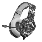 ONIKUMA K1 - B Pro Camo Elite Stereo Gaming Headset | Grey Audio 15 JOD