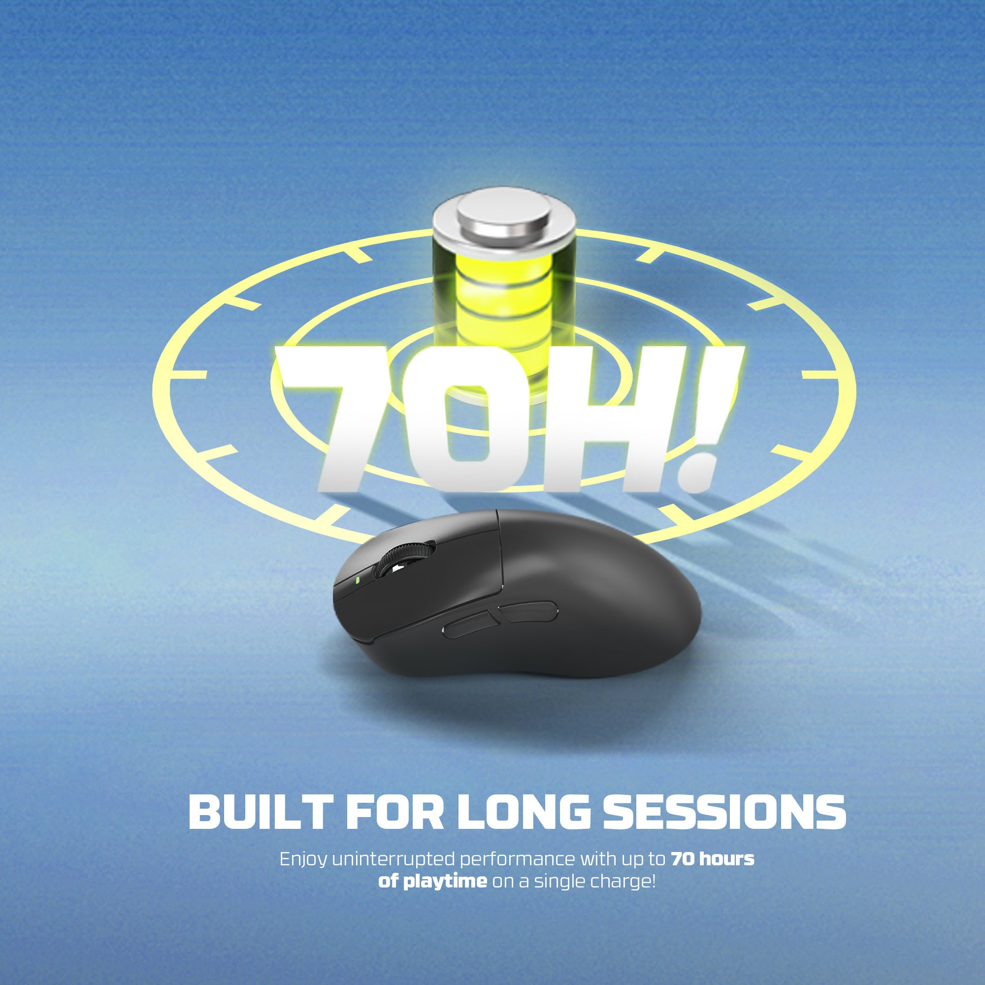 Fantech WG14E YARI E Ergonomic Wireless Gaming Mouse
