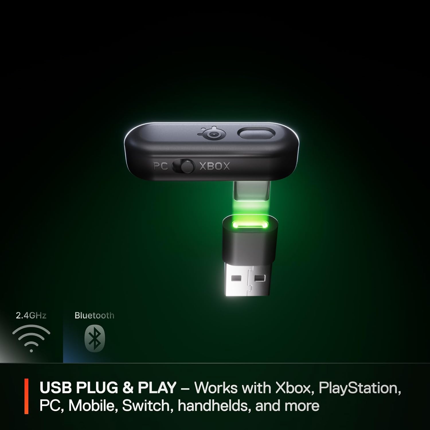 SteelSeries Arctis Nova 3X Wireless Multi-Platform Gaming Headset — Mobile App Control — 40 HR Battery — Neodymium Magnetic Drivers — 2.4GHz/Bluetooth — Xbox, PS5, PC, Switch, Mobile — Black