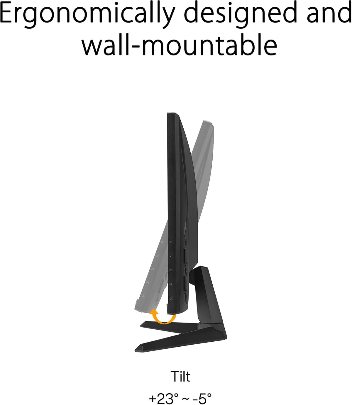 ASUS TUF Gaming VG259Q5A Gaming Monitor: 24.5-inch, Full HD(1920x1080), 200Hz, Fast IPS, ELMB, 0.3ms GTG (min.), Stereo speaker, DisplayWidget Center - Black ASUS TUF Gaming VG259Q5A Gaming Monitor: 24.5-inch, Full HD(1920x1080), 200Hz, Fast IPS, ELMB, 0.3ms GTG (min.), Stereo speaker, DisplayWidget Center - Black