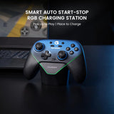 GameSir Super Nova Wireless Gaming Controller for PC/Switch/iOS/Android, 1000Hz Polling Rate, Hall Effect Stick & Trigger, Rubberized Grips, RGB Lighting, 1000mAh with Charging Dock