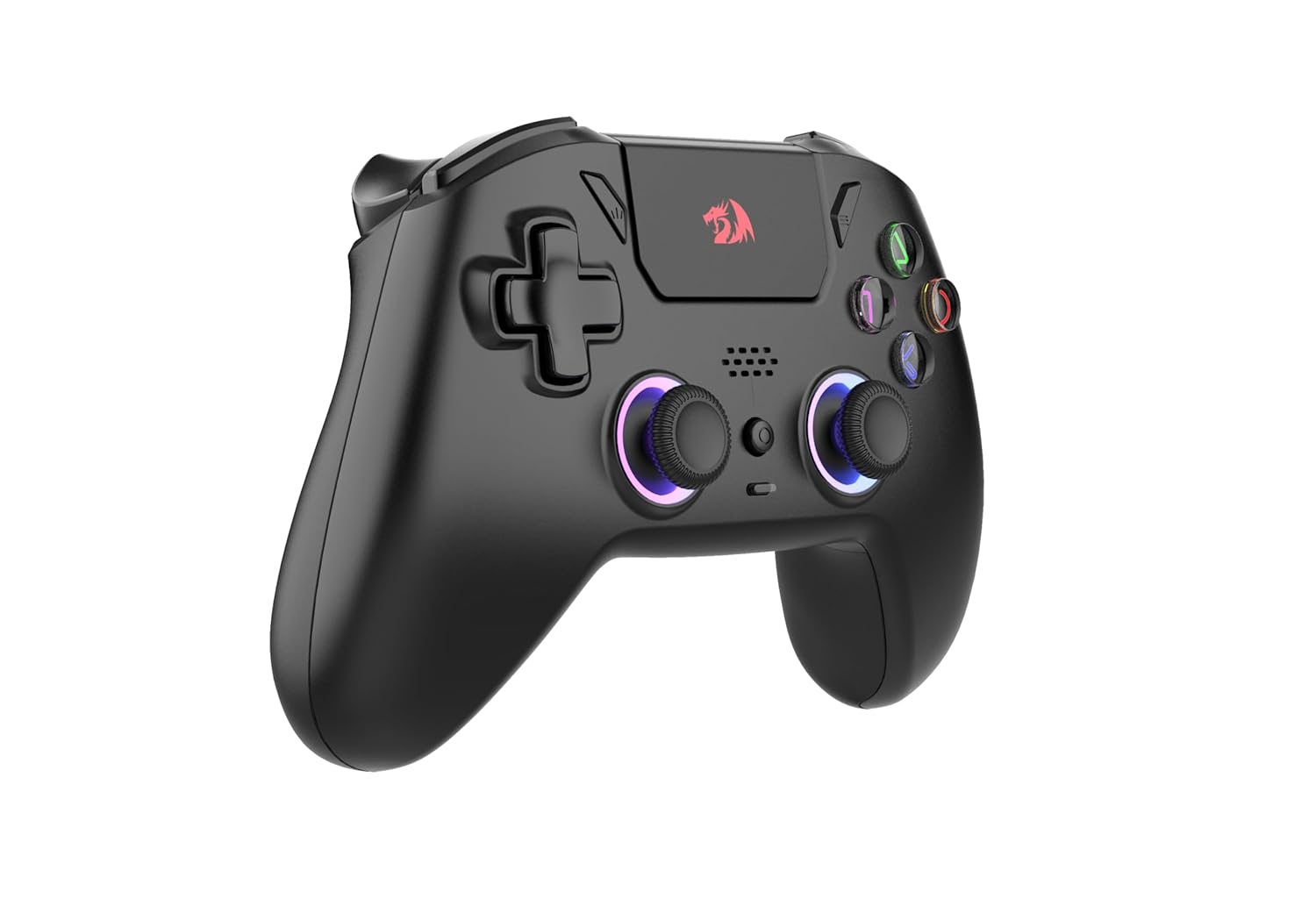 Redragon Darkflame Black Gamer Controller with Analog LEDs and Hall Effect G820 Triggers