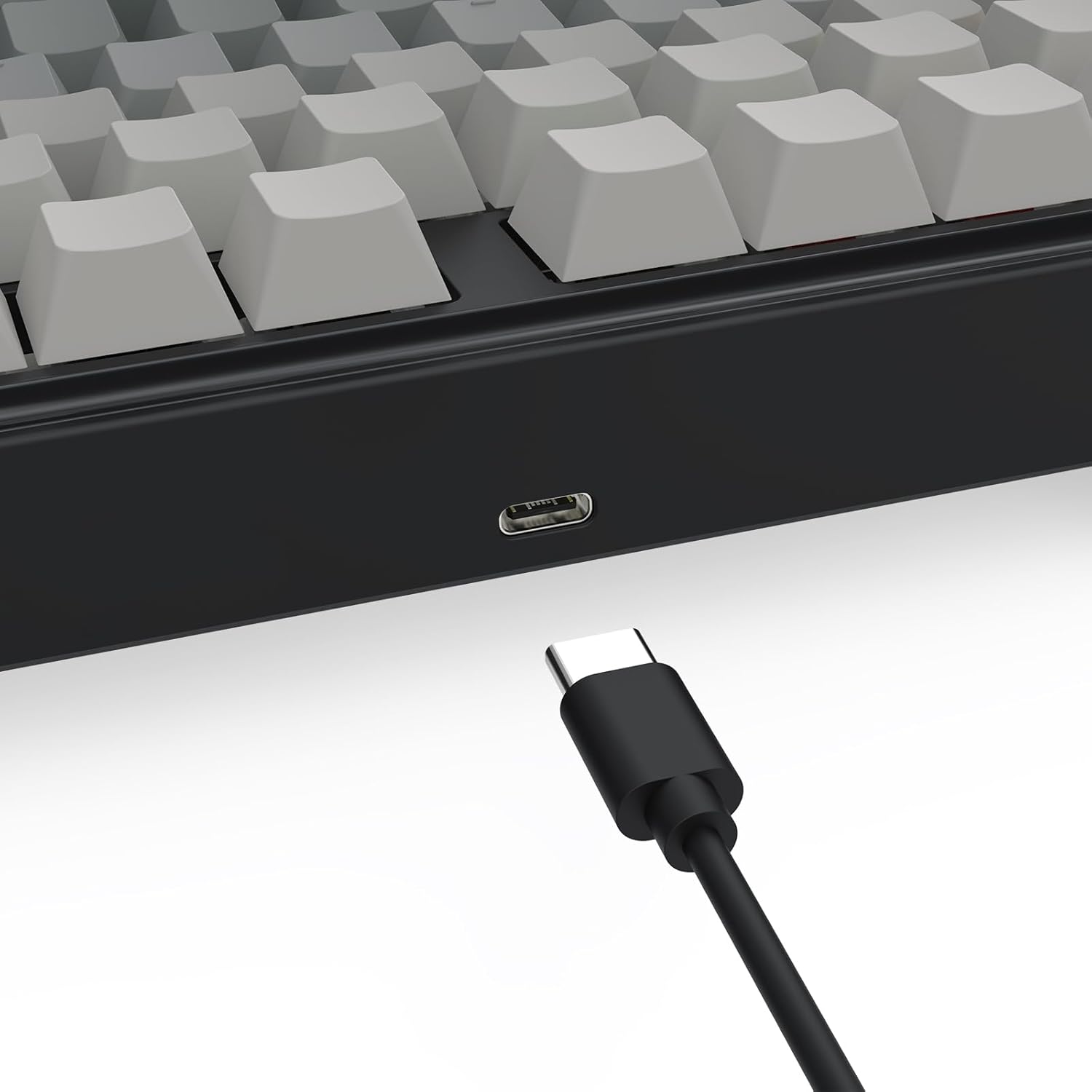 Redragon K707 HE Rapid Trigger Gaming Keyboard, 87 Keys TKL Wired Mechanical Keyboard w/Hyper-Fast Actuation Hall Effect Magnetic Switch, Actuation Point Adjustable, Side Printed PBT Gradient Keycaps