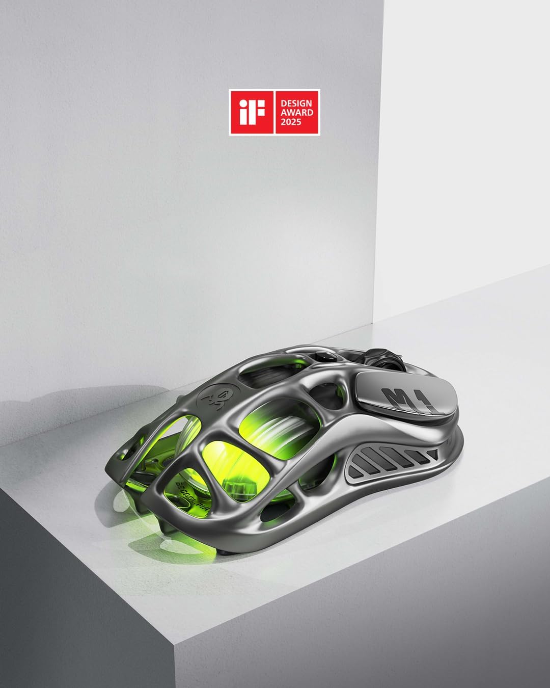 GravaStar Mercury M1 Pro Wireless Gaming Mouse – 26,000 DPI PAW3395DM Sensor • Lightweight Magnesium Alloy • Tri-Mode (Wired/2.4GHz/Bluetooth) • 4K Polling Rate • Up to 200-Hour Battery