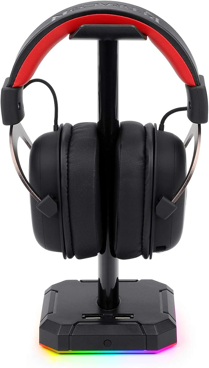 Redragon HA300 Scepter Pro Headset Stand, RGB Backlit Gaming Headphone Stand Redragon HA300 Scepter Pro Headset Stand, RGB Backlit Gaming Headphone Stand