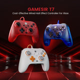 GameSir T7 Wired Controller with Hall Effect Joysticks, Plug and Play Gaming Gamepad for Xbox Series X|S, Xbox One, Windows 10/11 & Steam