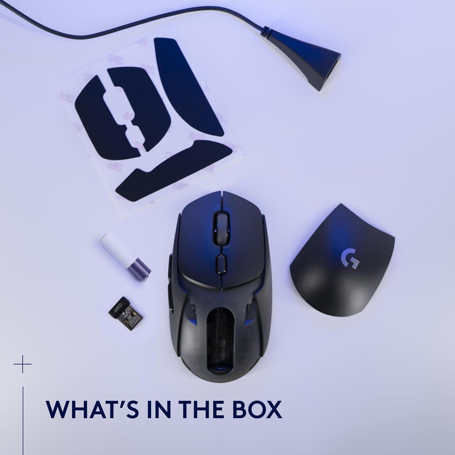 Logitech G309 Lightspeed Wireless Gaming Mouse, Lightweight, LIGHTFORCE Hybrid Switches, Hero 25K Sensor, 300+ Hour Battery Life with AA Battery, 6 Programmable Buttons, PC & Mac - Black