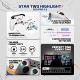 FANTECH EOS PRO II WGP15 V2 WIRELESS GAMEPAD GEMINUS BLACK