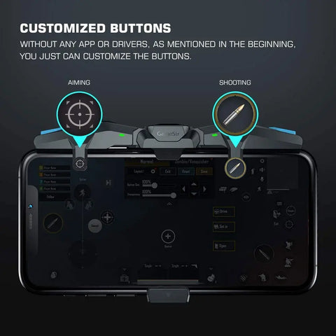 مشغل الموبايل GameSir F4 | وحدة تحكم المحمول لنظام Android