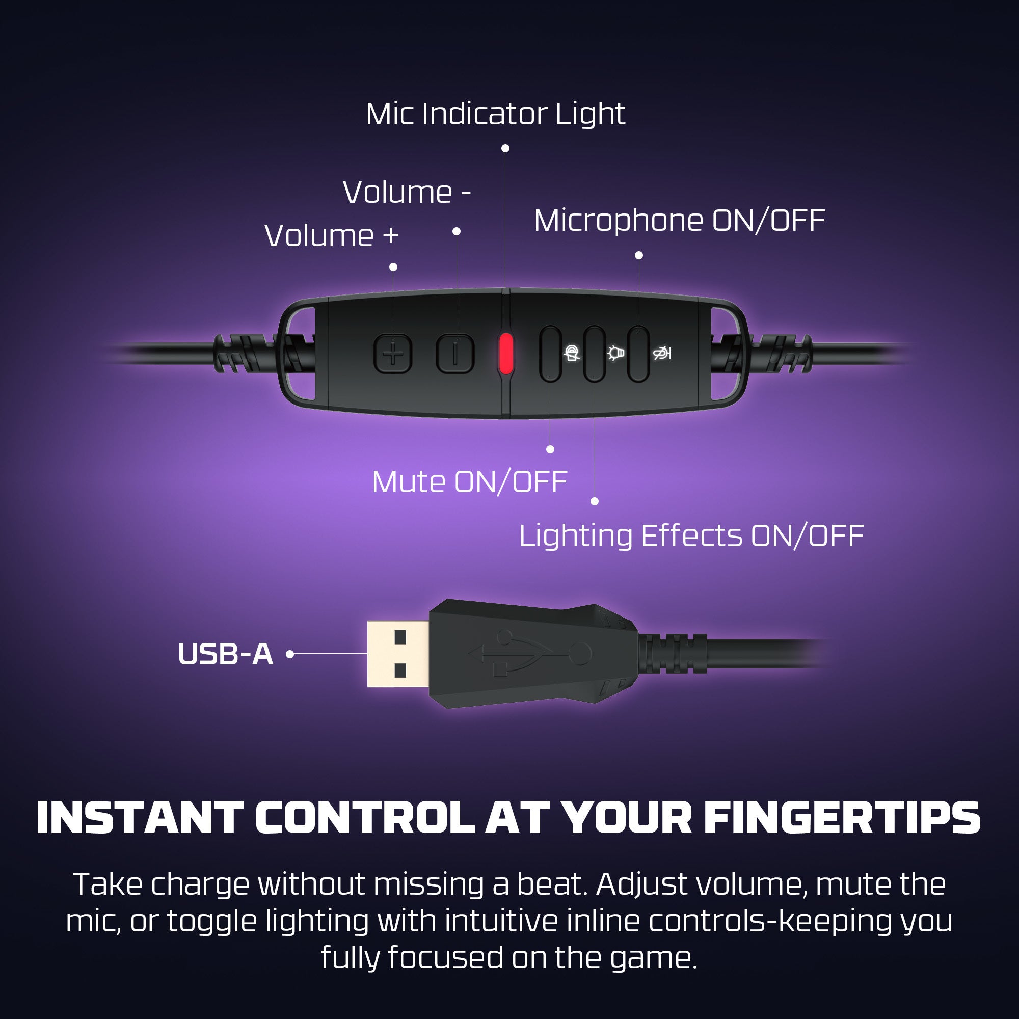 FANTECH HG31 CRUZE 7.1 RGB Gaming Headset
