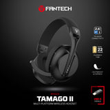 FANTECH WHG04 TAMAGO II Multi-Platform Wireless Gaming Headset White