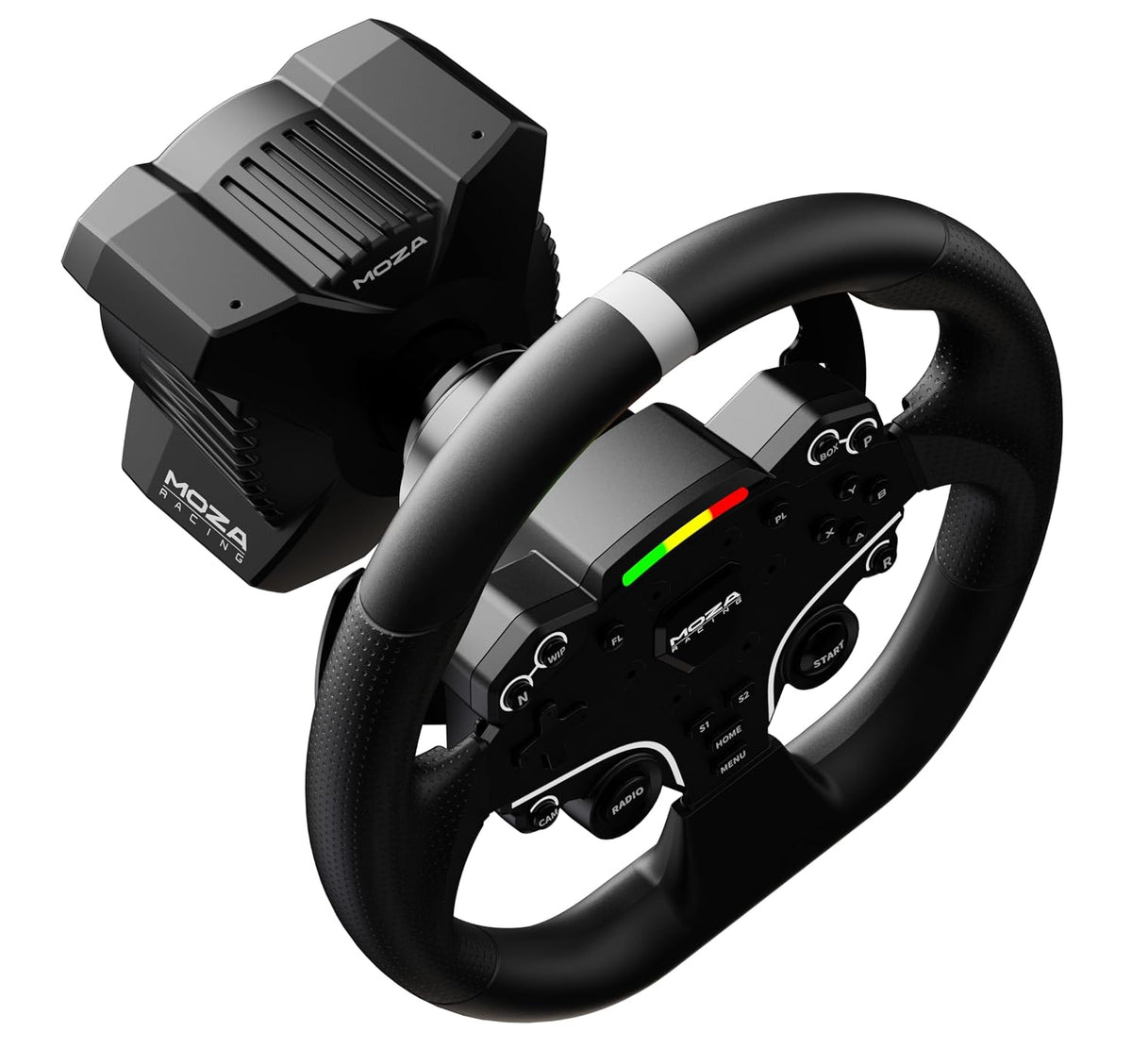 MOZA R3 Bundle Kit Direct Drive Servo base, Racing Wheel and 3 Pedals for PC