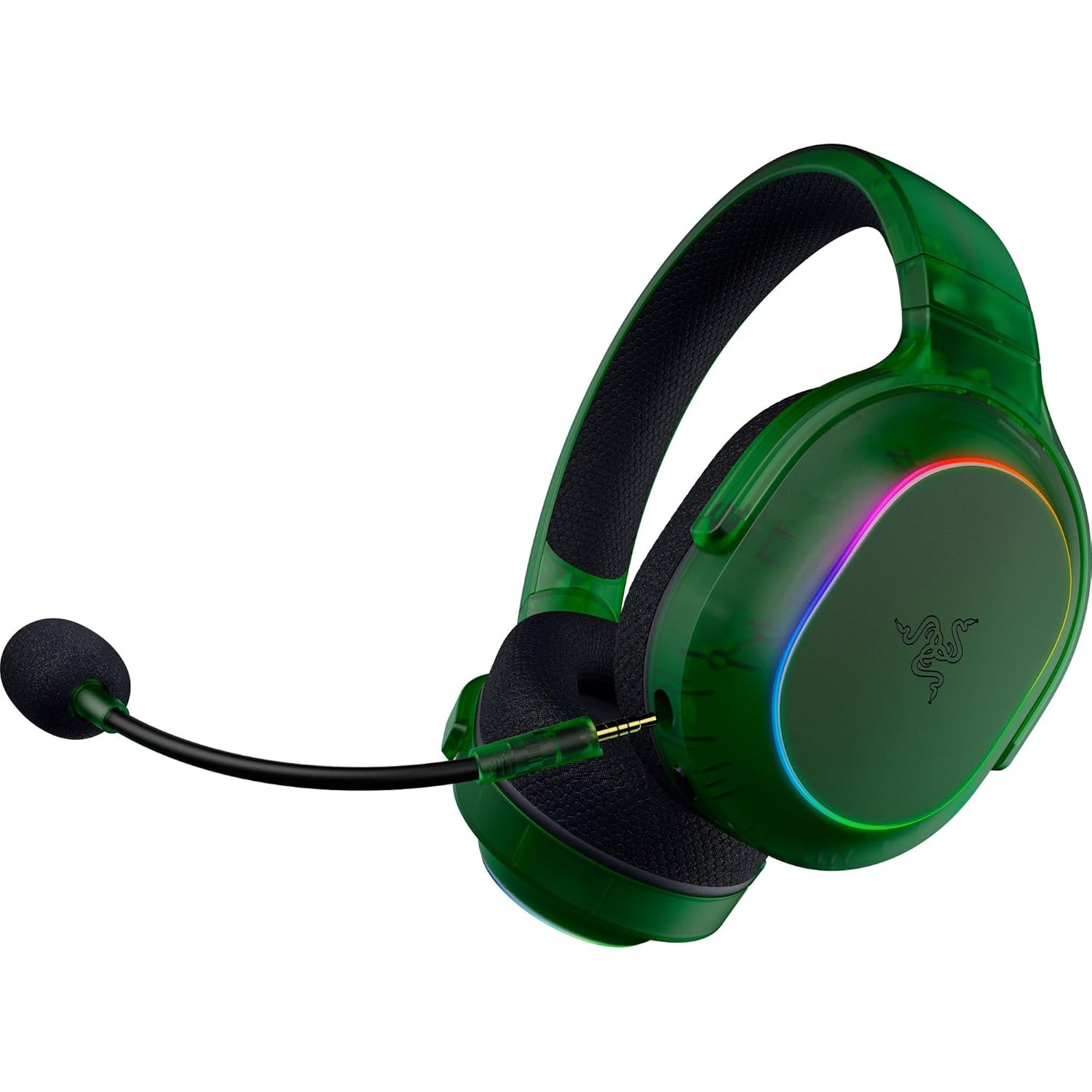 Razer Barracuda X Chroma Wireless Gaming Headset: 2.4GHz Wireless & Bluetooth - Lightweight - RGB - 40mm Drivers - Cardioid Mic - 70 Hr Battery - For PC, Mac, PS5, Switch 2, Smartphone - Phantom Green