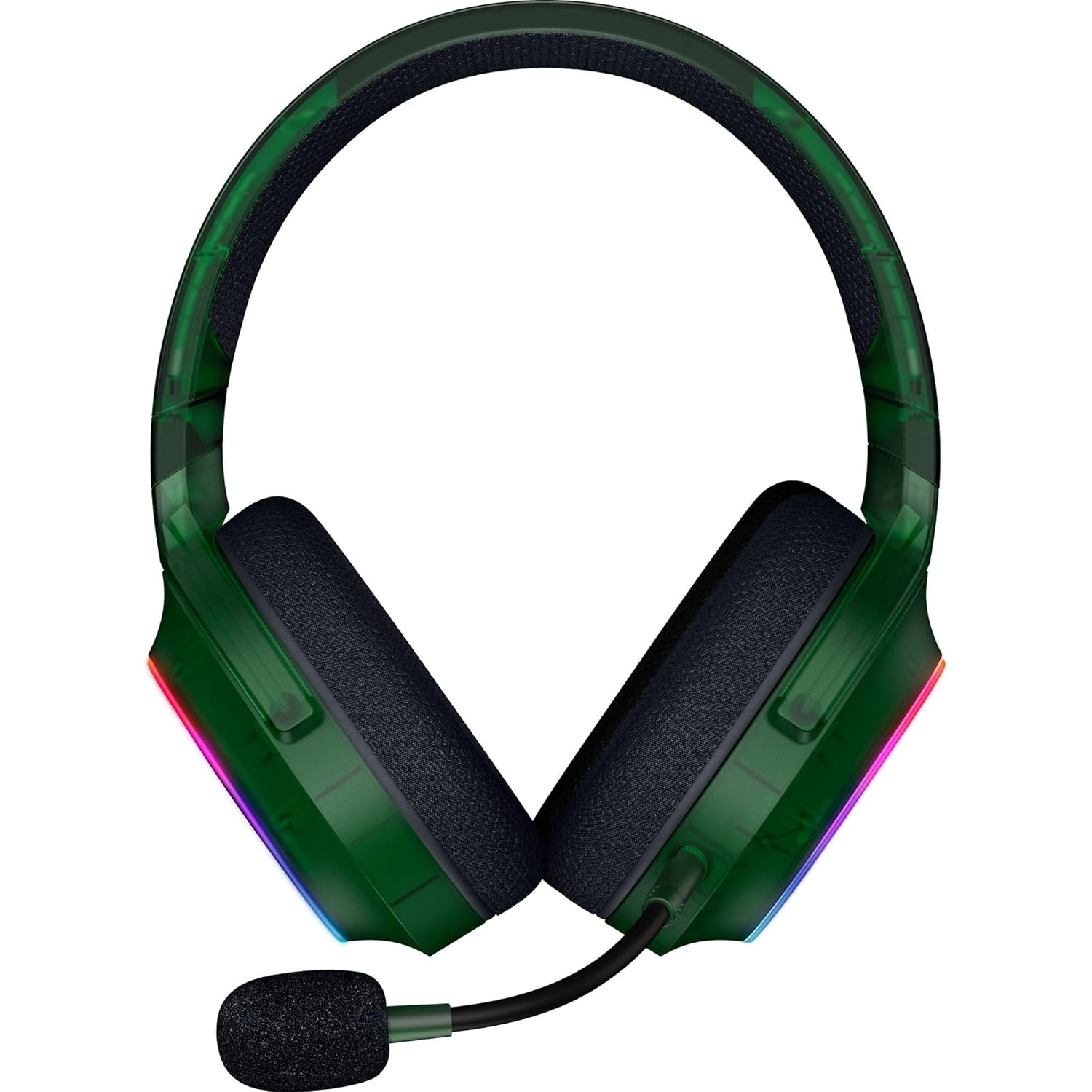 Razer Barracuda X Chroma Wireless Gaming Headset: 2.4GHz Wireless & Bluetooth - Lightweight - RGB - 40mm Drivers - Cardioid Mic - 70 Hr Battery - For PC, Mac, PS5, Switch 2, Smartphone - Phantom Green