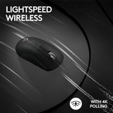 Logitech G PRO X SUPERLIGHT 2 LIGHTSPEED Wireless Gaming Mouse, 8K Polling, Lightweight, LIGHTFORCE Hybrid Switches, HERO 2 Sensor, 888 IPS, 44,000 DPI, 5 Programmable Buttons,USB-C Charging, PC & Mac