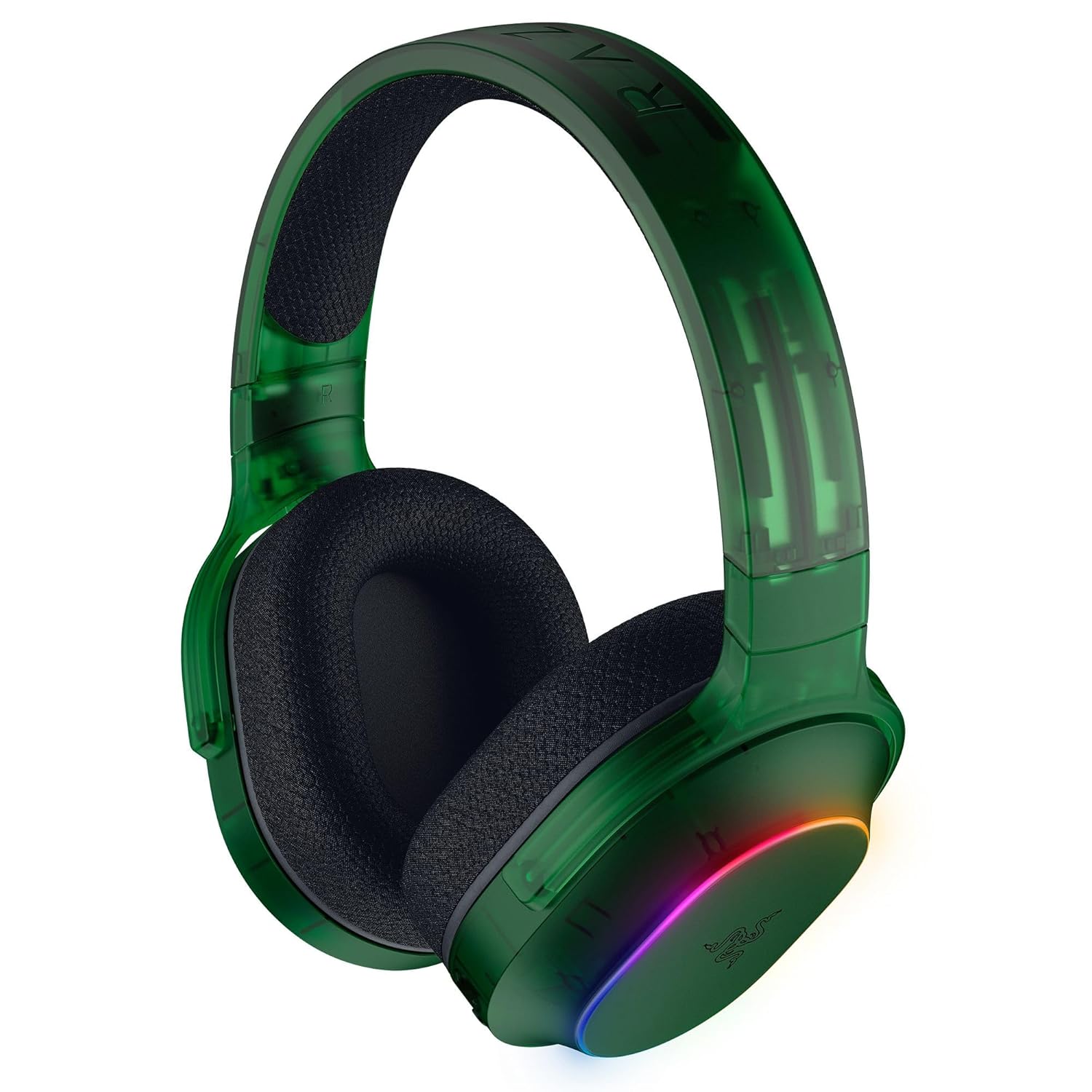 Razer Barracuda X Chroma Wireless Gaming Headset: 2.4GHz Wireless & Bluetooth - Lightweight - RGB - 40mm Drivers - Cardioid Mic - 70 Hr Battery - For PC, Mac, PS5, Switch 2, Smartphone - Phantom Green